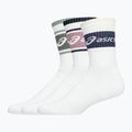 Шкарпетки ASICS Logo Crew 3 пари  monument blue/indigo fog/rubble red 2