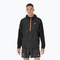 Куртка для бігу чоловіча ASICS Fujitrail Packable Windbreaker performance black