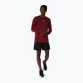 Лонгслів для бігу чоловічий ASICS Road Seamless LS dark red planet 2