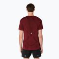 Футболка для бігу чоловіча ASICS Road Seamless dark red planet 3