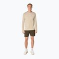 Лонгслів для бігу чоловічий ASICS Road Seamless LS cream 2