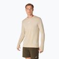 Лонгслів для бігу чоловічий ASICS Road Seamless LS cream 4