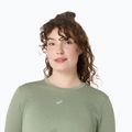 Лонгслів для бігу жіночий ASICS Road Seamless LS monument blue/whisper green 5