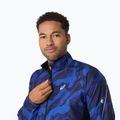 Куртка для бігу чоловіча ASICS Road Lite-Show Packable performance black/dark cobalt 6