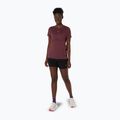 Футболка для бігу жіноча ASICS Seamless dark currant/port royal 2