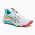 Кросівки волейбольні жіночі ASICS Netburner Ballistic FF 4 white/sea glass