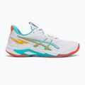 Кросівки волейбольні жіночі ASICS Netburner Ballistic FF 4 white/sea glass 2