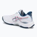 Кросівки волейбольні чоловічі ASICS Netburner Ballistic FF 4 white/mako blue 3