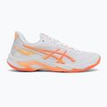 Кросівки волейбольні жіночі ASICS Netburner Ballistic FF 4 white/vivid coral 2