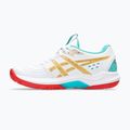 Кросівки волейбольні жіночі ASICS Powerbreak FF white/sea glass 9