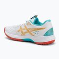 Кросівки волейбольні жіночі ASICS Powerbreak FF white/sea glass 3