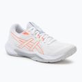 Кросівки волейбольні жіночі ASICS Gel-Tactic 13 white/vivid coral