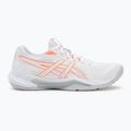 Кросівки волейбольні жіночі ASICS Gel-Tactic 13 white/vivid coral 2