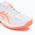 Кросівки волейбольні жіночі ASICS Court Hunter FF white/vivid coral 7