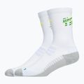 Шкарпетки ASICS Performance Run Crew waterscape / electric lime 2
