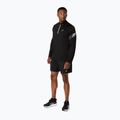 Чоловіча бігова лонгслівка Asics Icon LS 1/2 Zip performance black/cream 2