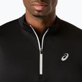 Чоловіча бігова лонгслівка Asics Icon LS 1/2 Zip performance black/cream 5