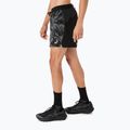 Шорти для бігу чоловічі ASICS Fujitrail All Over Print 5IN performance black/carbon/cream 4