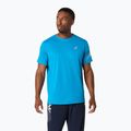 Чоловіча бігова футболка ASICS Icon SS aegean blue/cream