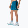 Чоловічі шорти для бігу ASICS Road 5IN tranquil teal/dark teal/yamabuki 4