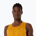 Футболка для бігу чоловіча ASICS Road Singlet yamabuki 5