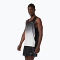 Футболка для бігу чоловіча ASICS Road Fade Singlet performance black/cream 3