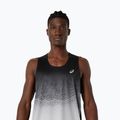 Футболка для бігу чоловіча ASICS Road Fade Singlet performance black/cream 4