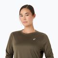 Жіноча бігова лонгслівка ASICS Core LS Top dark olive 5
