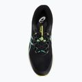 Кросівки для бігу чоловічі ASICS Fuji Lite 6 black/aurora green 5