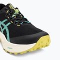 Кросівки для бігу чоловічі ASICS Fuji Lite 6 black/aurora green 7