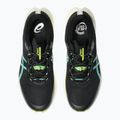 Кросівки для бігу чоловічі ASICS Fuji Lite 6 black/aurora green 12