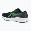 Кросівки для бігу чоловічі ASICS Patriot 14 black/vital green 3