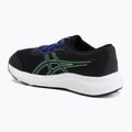 Кросівки для бігу дитячі ASICS Contend 9 GS black/vital green 3