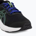 Кросівки для бігу дитячі ASICS Contend 9 GS black/vital green 7