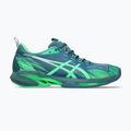 Кросівки для паделю чоловічі Asics Sonicmash FF saba blue/vital green