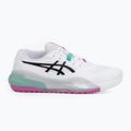Кросівки тенісні чоловічі ASICS Gel-Resolution X white/aurora green 2
