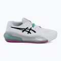 Кросівки тенісні чоловічі ASICS Gel-Resolution X Clay white/aurora green 2