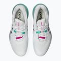 Кросівки тенісні чоловічі ASICS Gel-Resolution X Clay white/aurora green 13