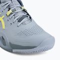 Кросівки тенісні чоловічі ASICS Gel-Resolution X Clay grey blue/pistachio 7