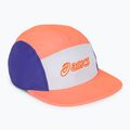 Кепка ASICS Performance Running 5 Panel sun coral/brilliant white