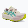 Кросівки для бігу жіночі ASICS Trabuco Max 5 mineral beige/aurora green