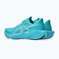 Кросівки для бігу чоловічі ASICS Novablast 6 energy aqua/white 4