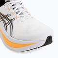 Кросівки для бігу чоловічі ASICS Gel-Nimbus 28 white/stadium orange 7