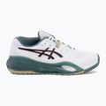Кросівки тенісні чоловічі ASICS Gel-Resolution X white/dark aubergine 2
