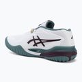 Кросівки тенісні чоловічі ASICS Gel-Resolution X white/dark aubergine 3