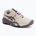 Кросівки тенісні жіночі ASICS Gel-Resolution X Clay soft oat/dark aubergine