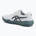 Кросівки тенісні дитячі ASICS Gel-Resolution X GS Clay white/midnight 3
