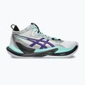 Кросівки волейбольні чоловічі ASICS Metarise 2 white/radiant amethyst