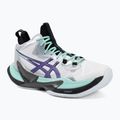 Кросівки волейбольні чоловічі ASICS Metarise 2 white/radiant amethyst