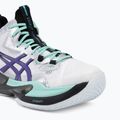 Кросівки волейбольні чоловічі ASICS Metarise 2 white/radiant amethyst 7